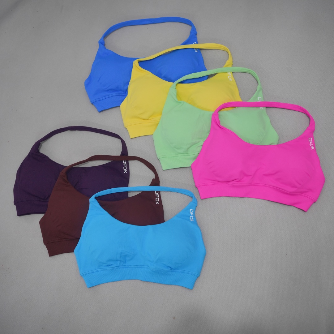 Sports Bra Racerback - Sujetador Deportivo Sin Costuras para Mujer
