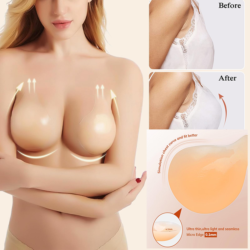 1/2 pares de sujetadores adhes - Backless Bra Sticky reseña y precio