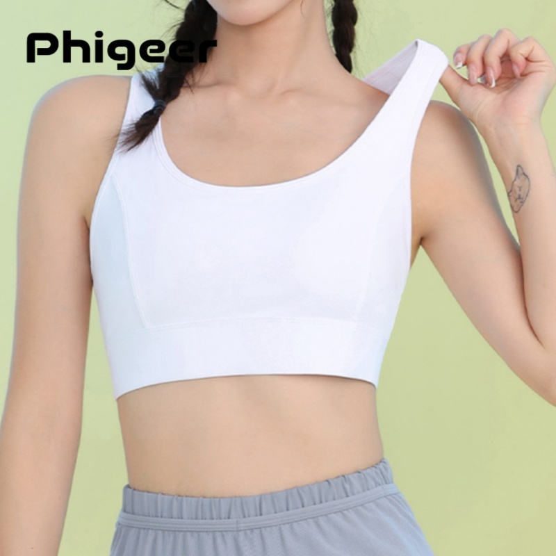 PHIGEER-sujetadores deportivos - Sports Bra Racerback reseña y precio